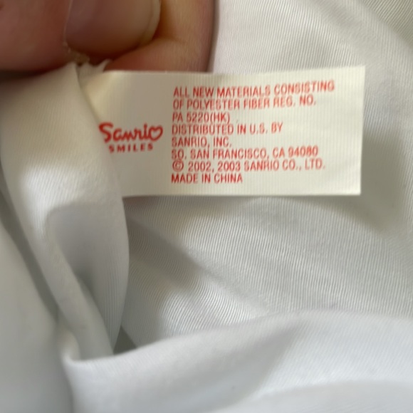 Sanrio - Winter Cinnamoroll Plush bag with snap closure - 2003 - Picture 6 of 11